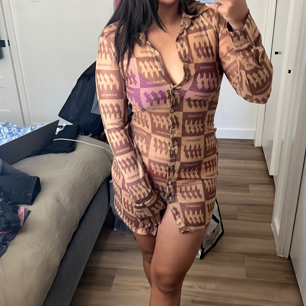 Inamorata mesh dress